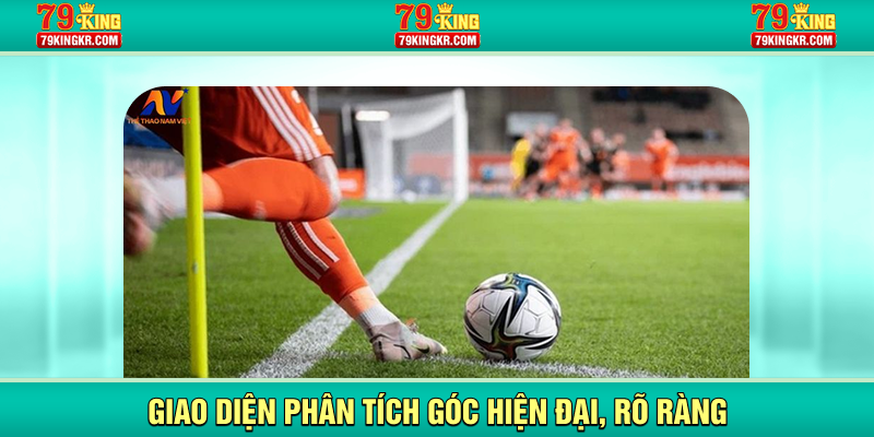 Giao diện phân tích góc hiện đại, rõ ràng