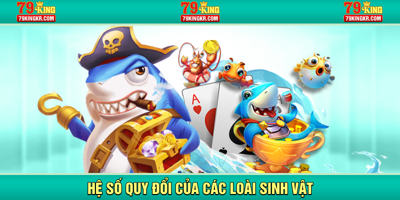 Hệ số quy đổi của các loài sinh vật